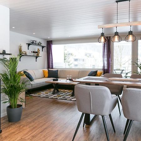 Spirit Apartments - Balkon - Bergsicht - Parkplatz Енгелберг Екстериор снимка
