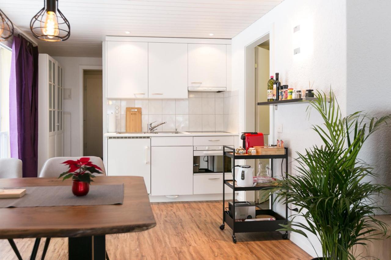Spirit Apartments - Balkon - Bergsicht - Parkplatz Енгелберг Екстериор снимка